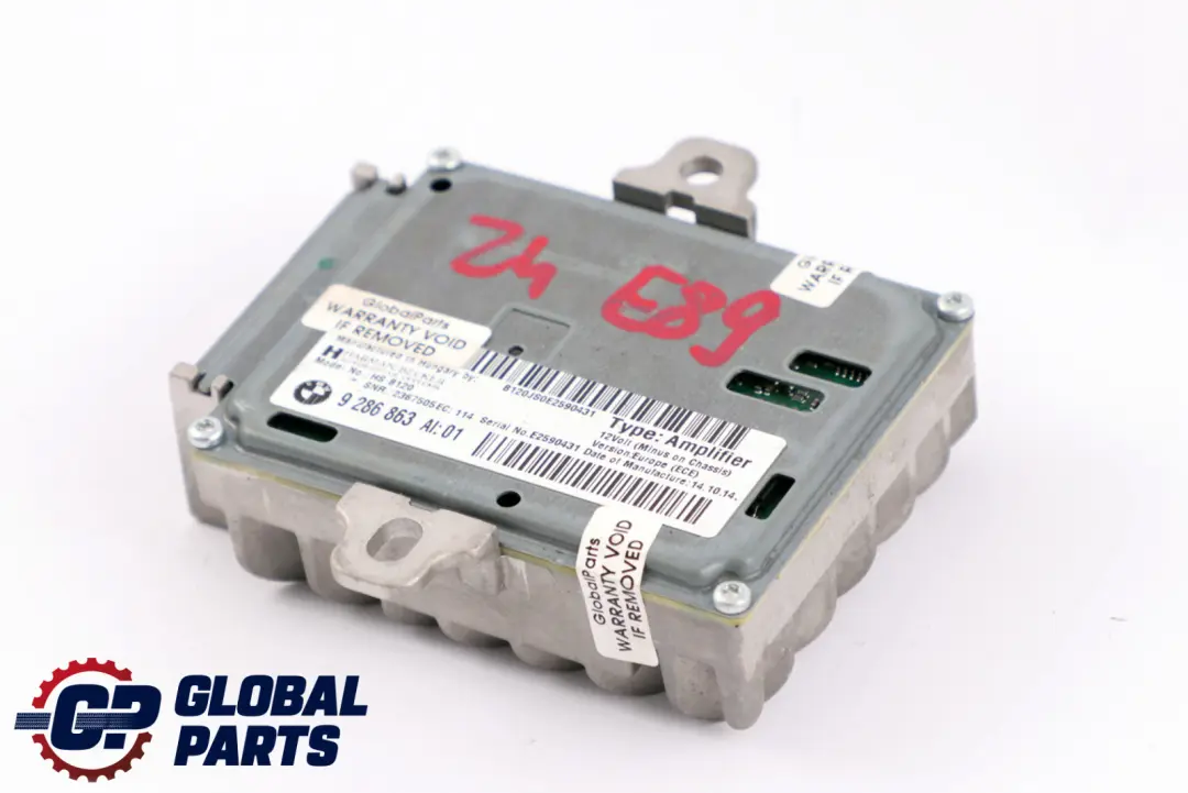 BMW X5 Z4 Series E70 E89 Active Sound Harman Becker Amplifier Design - SKU 9286863 - Part number 9286863