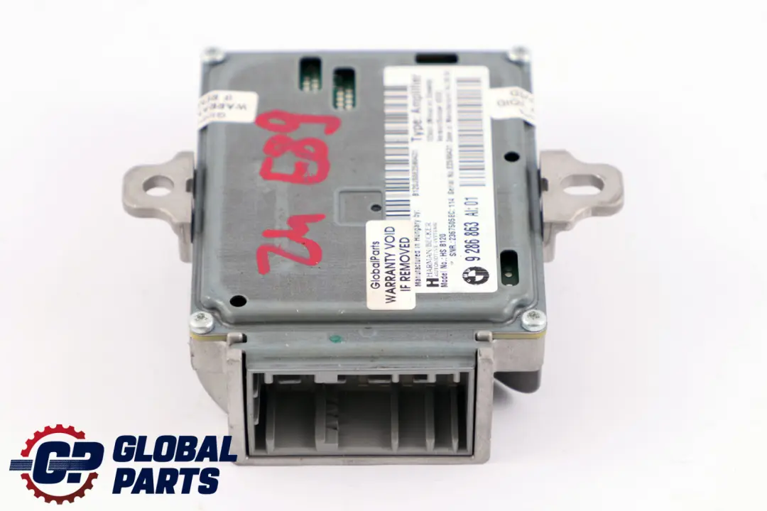 Sound Amplificador Harman Becker Diseño para BMW X5 Z4 Serie E70 E89 Active con número de pieza 9286863 BMW X5 Z4 Serie E70 E89 Active Sound Amplificador Harman Becker Diseño - SKU 9286863 - Número de pieza 9286863