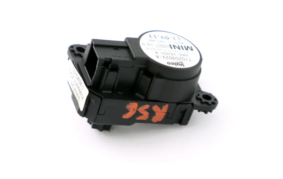 Actionneur Distribution d'air Volet Matrice Chauffage pour Mini R55 R56 R57 LCI à propos du numéro de pièce 9286871 Mini R55 R56 R57 LCI Actionneur Distribution d'air Volet Matrice Chauffage - SKU 9286871 - Numéro de pièce 9286871