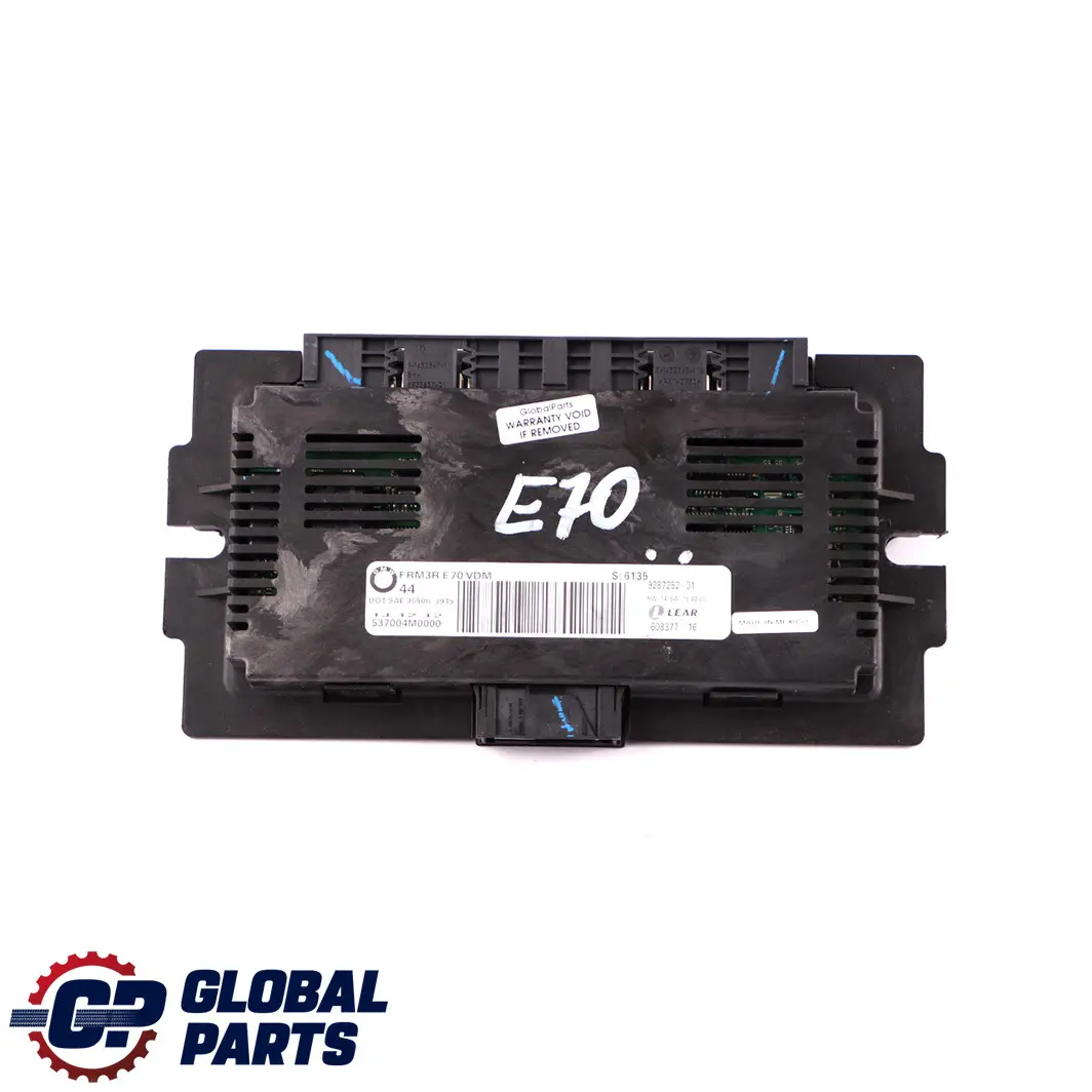 Footwell Light Control Module Unit Lear FRM3R VDM to BMW X5 Series E70 with Part number 9287252 BMW X5 Series E70 Footwell Light Control Module Unit Lear FRM3R VDM - SKU 9287252 - Part number 9287252