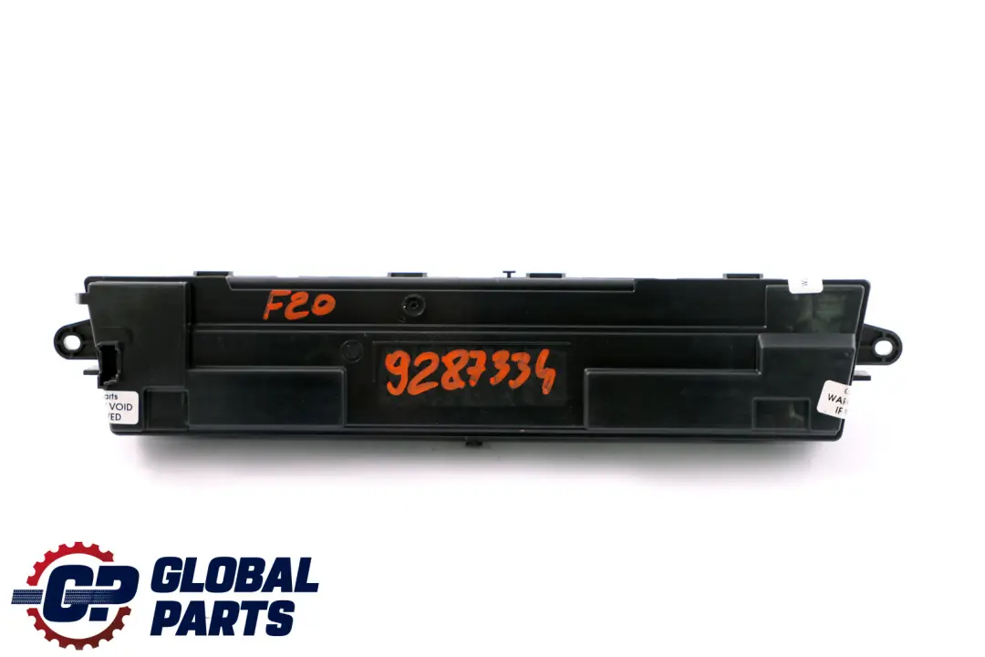 BMW 1 Series F20 F21 AC Air Conditioning Heater Control Unit Panel - SKU 9287334 - Part number 9287334