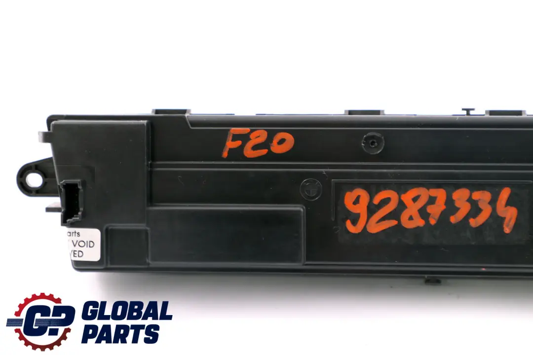 BMW 1 Series F20 F21 AC Air Conditioning Heater Control Unit Panel - SKU 9287334 - Part number 9287334