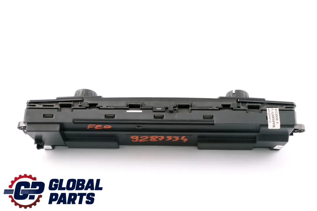 BMW 1 Series F20 F21 AC Air Conditioning Heater Control Unit Panel - SKU 9287334 - Part number 9287334