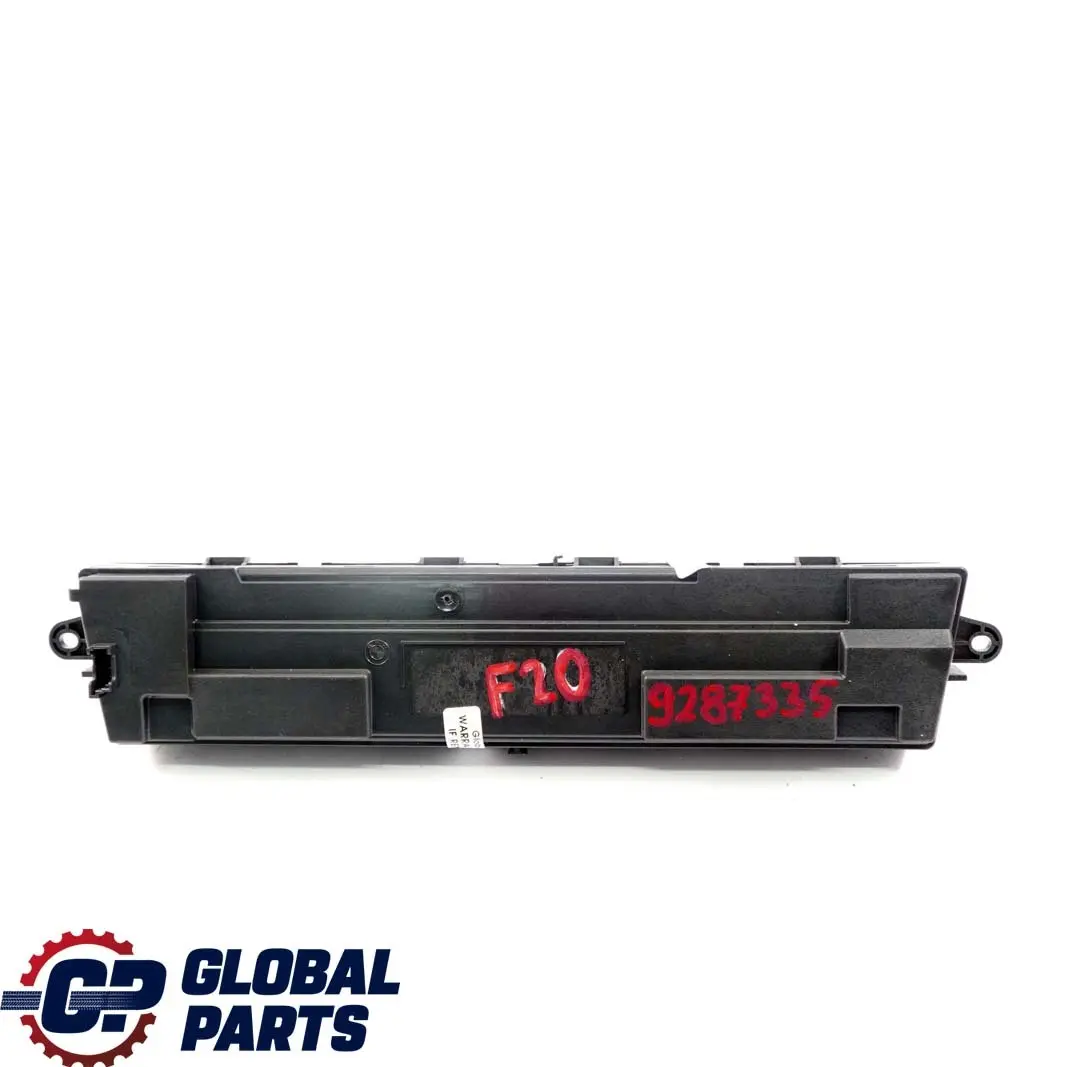 BMW F20 F21 Air Conditionné Siège Chauffant Unité Commutateur Contrôle - SKU 9287335 - Numéro de pièce 9287335