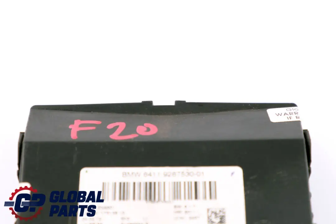 Control Unit Air Conditioning A/C Module to BMW 1 Series F20 with Part number 9287530 BMW 1 Series F20 Control Unit Air Conditioning A/C Module - SKU 9287530 - Part number 9287530