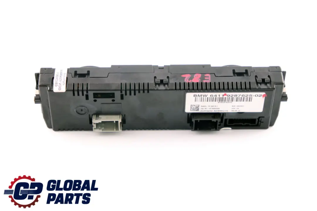 BMW E81 E87 E90 E91 E92 Pannello Controllo Aria Condizionata Automatica - SKU 9287625 - Numero di parte 9250394