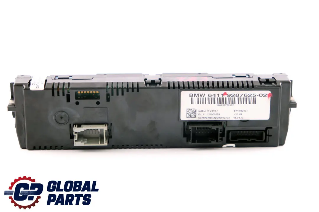 BMW E81 E87 E90 E91 E92 Panel Control Automático Del Aire Acondicionado - SKU 9287625 - Número de pieza 9250394