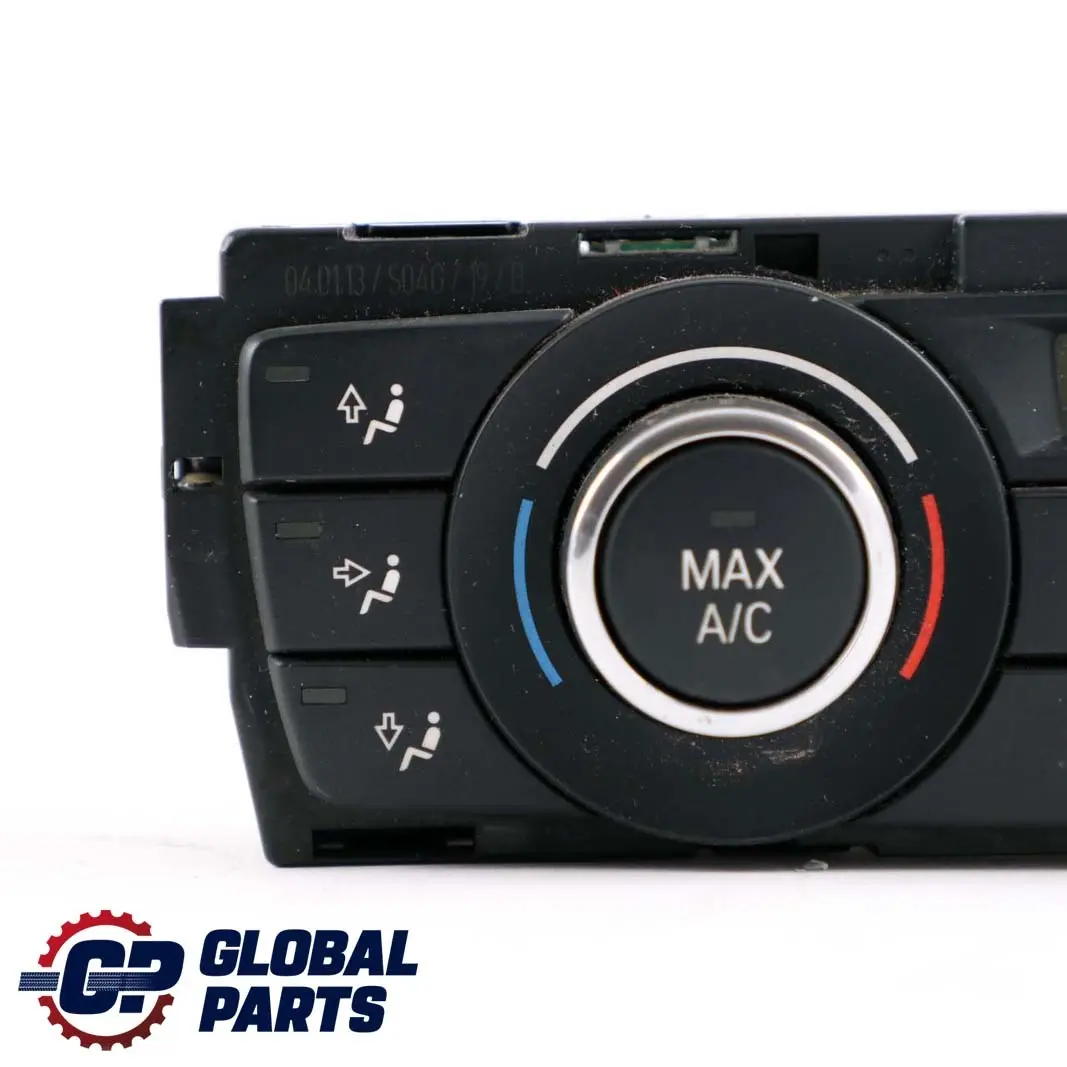 BMW E92 E93 Panel Control Aire Acondicionado Automático Cromo Gris Perla - SKU 9287627 - Número de pieza 9287627