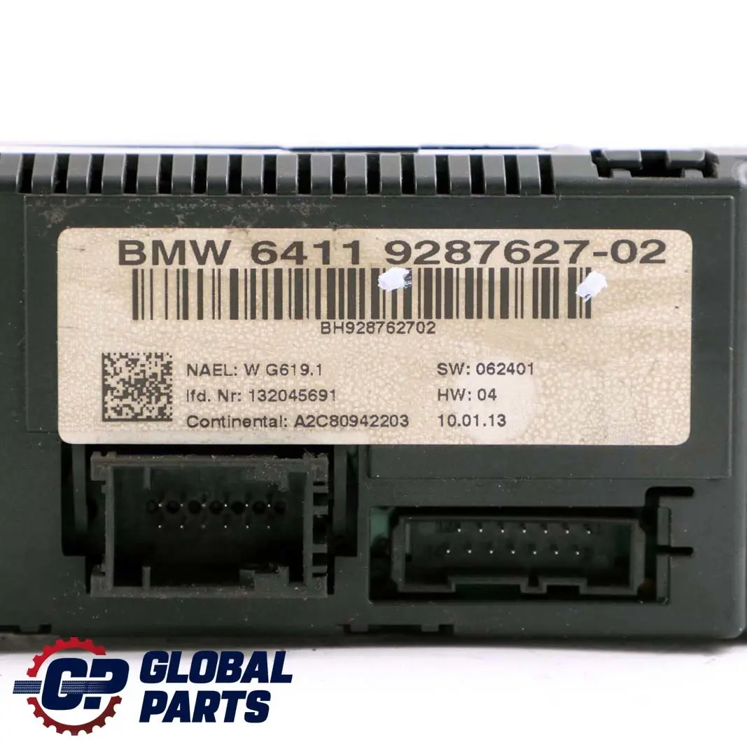 BMW E92 E93 Controllo Clima Automatico Cromato Grigio Perla - SKU 9287627 - Numero di parte 9287627