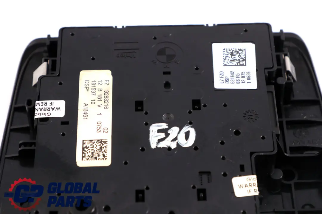 Roof Interior Centre Function Switch to BMW 1 3 Series F20 F21 F30 with Part number 6999743 BMW 1 3 Series F20 F21 F30 Roof Interior Centre Function Switch - SKU 9288216 - Part number 6999743