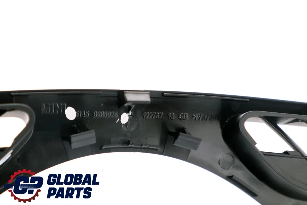 Trim Windscreen Defroster Middle to Mini Cooper One F55 F56 F57 with Part number 9288924 Mini Cooper One F55 F56 F57 Trim Windscreen Defroster Middle - SKU 9288924 - Part number 9288924