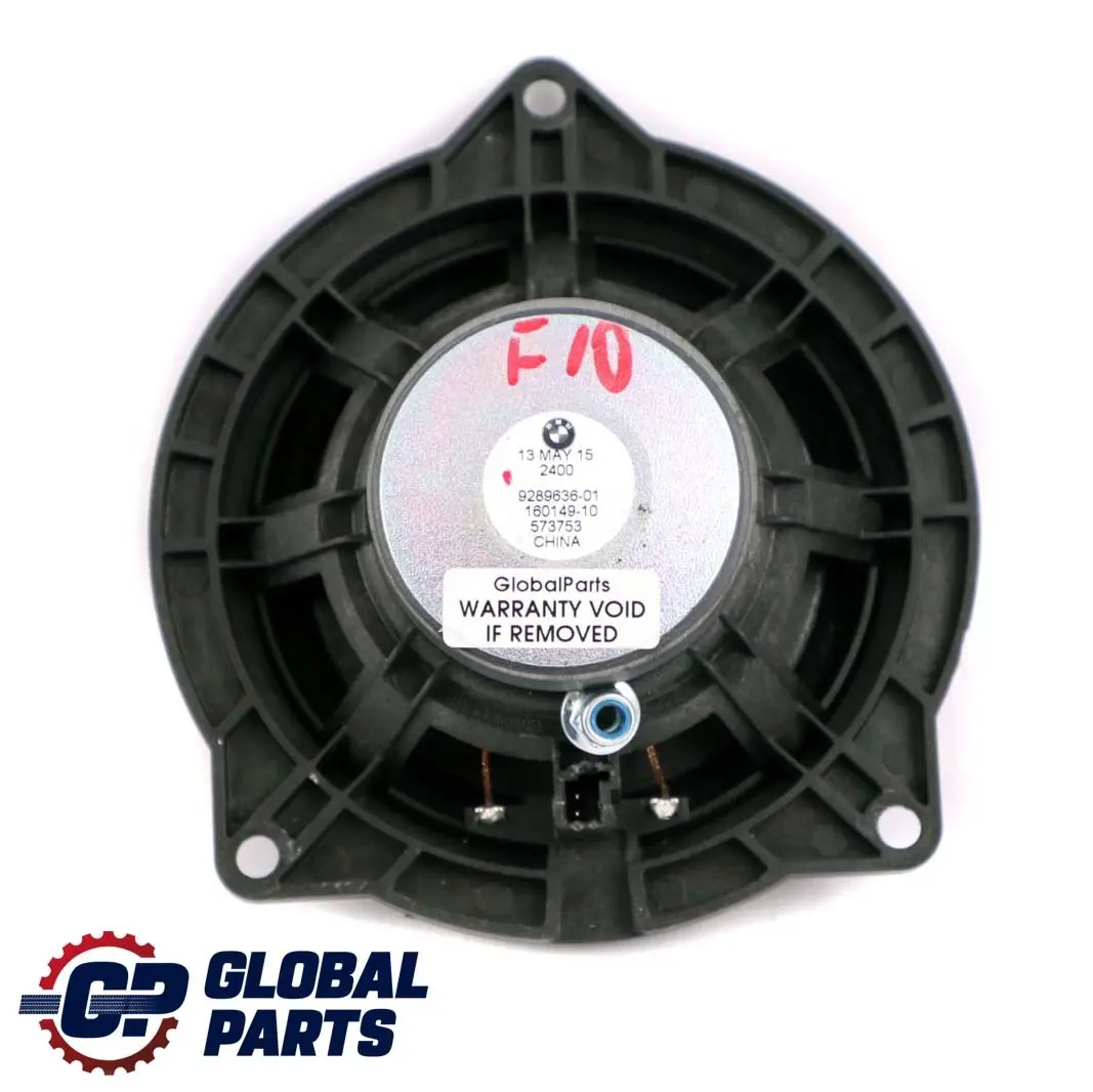 BMW F10 F11 LCI Altavoz de Gama Media Estéreo Puerta Delantera - SKU 9289636 - Número de pieza 9289636