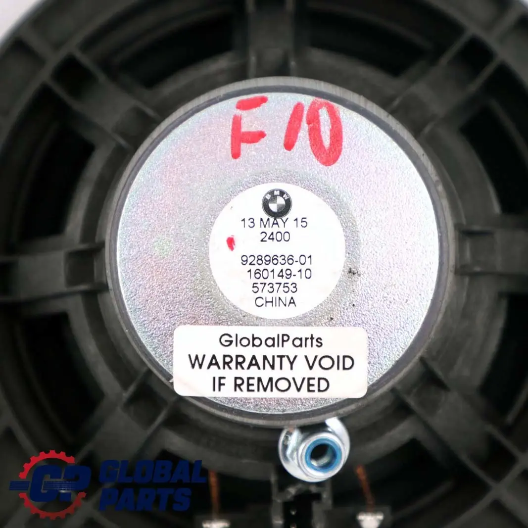 BMW F10 F11 LCI Altavoz de Gama Media Estéreo Puerta Delantera - SKU 9289636 - Número de pieza 9289636