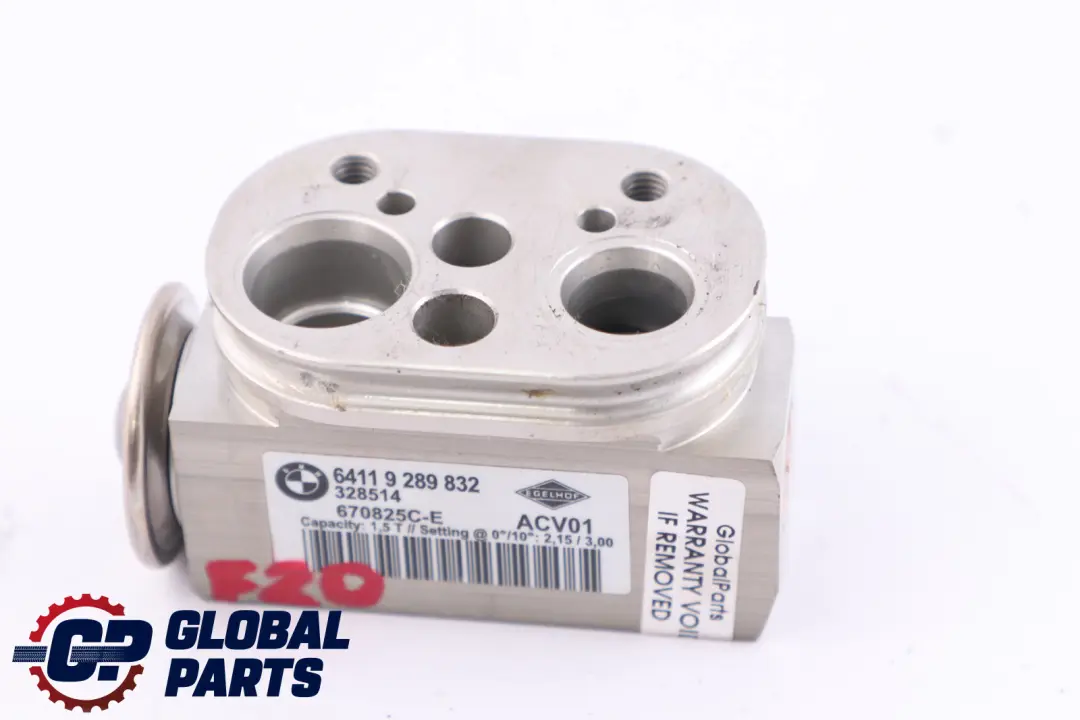 Aircon Calentador Valvula De Expansion para BMW F20 F30 F80 M3 F82 M4 con número de pieza 9226078 BMW F20 F30 F80 M3 F82 M4 Aircon Calentador Valvula De Expansion - SKU 9289832 - Número de pieza 9226078
