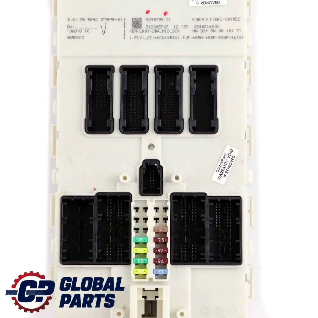 Module Control Unit FEM to BMW 1 2 3 4 Series F20 F21 F22 F30 F31 F32 F36 with Part number 9290799 BMW 1 2 3 4 Series F20 F21 F22 F30 F31 F32 F36 Module Control Unit FEM - SKU 9290799 - Part number 9290799