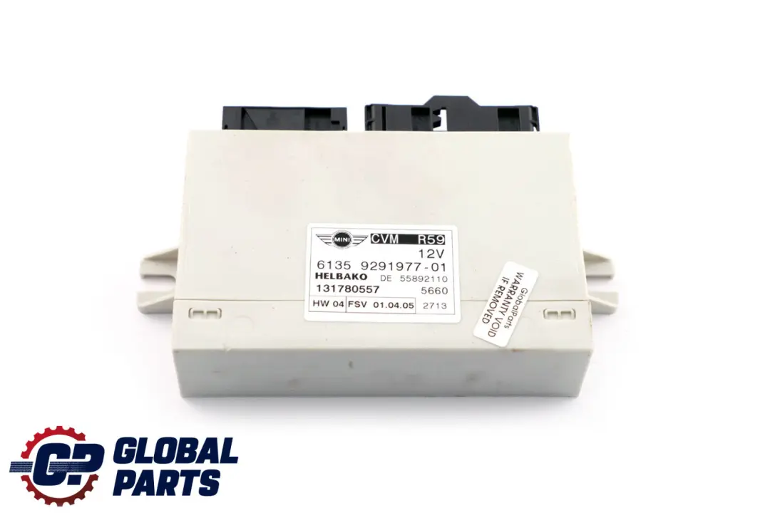 Top Module CVM 6135 per Mini Roadster R59 Cabrio Cabrio con numero di parte 9291977 Mini Roadster R59 Cabrio Cabrio Top Module CVM 6135 - SKU 9291977 - Numero di parte 9291977