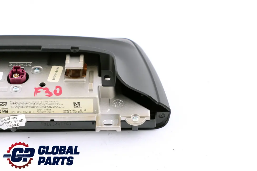  Display Screen 6,5" BMW F30 F31 F32 Dashboard Central Information - SKU 9292247 - Part number 9292247