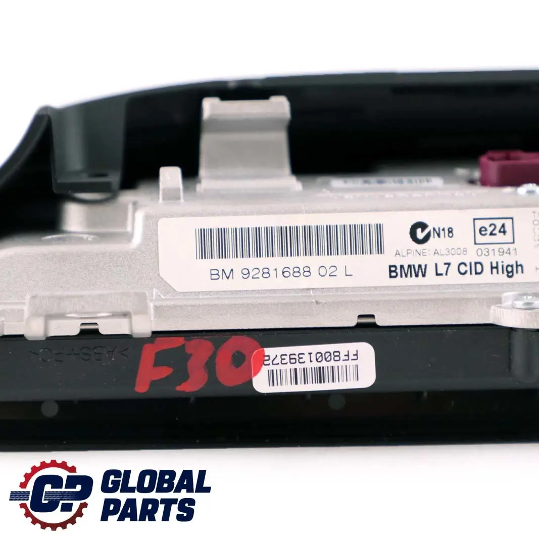  Central Information Screen BMW F30 F31 F32 F33 Display 8,8" - SKU 9292248 - Part number 9292248