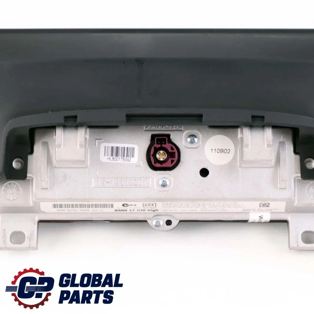 Central Information Screen BMW F30 F31 F32 F33 Display 8,8" - SKU 9292248 - Part number 9292248
