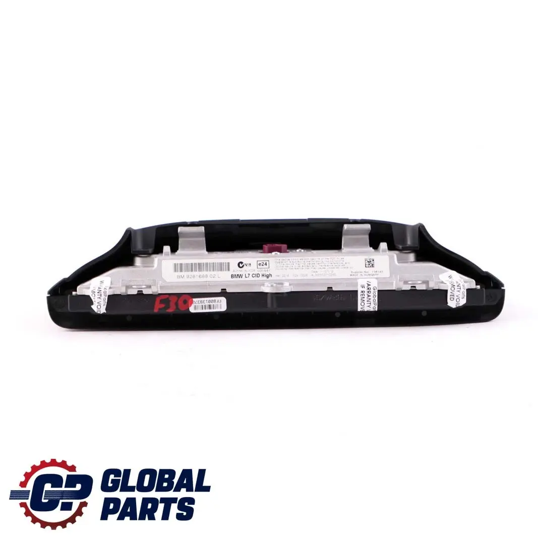  Écran D'Information Central BMW F30 F31 F32 F33 Affichage 8,8" - SKU 9292248 - Numéro de pièce 9292248