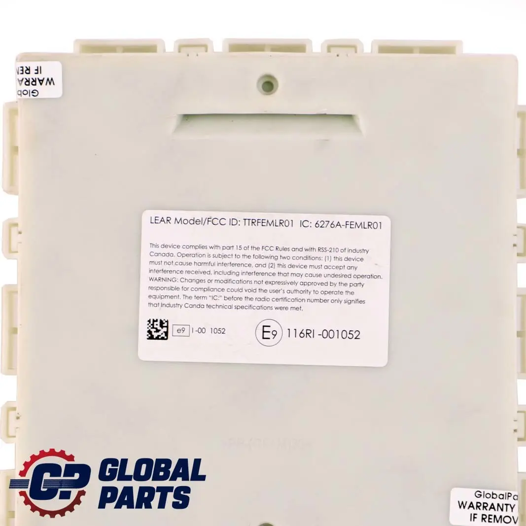 Unidad De Control Del Módulo FEM para BMW F20 F21 F22 F30 F31 F32 F36 con número de pieza 9292945 BMW F20 F21 F22 F30 F31 F32 F36 Unidad De Control Del Módulo FEM - SKU 9292945 - Número de pieza 9292945