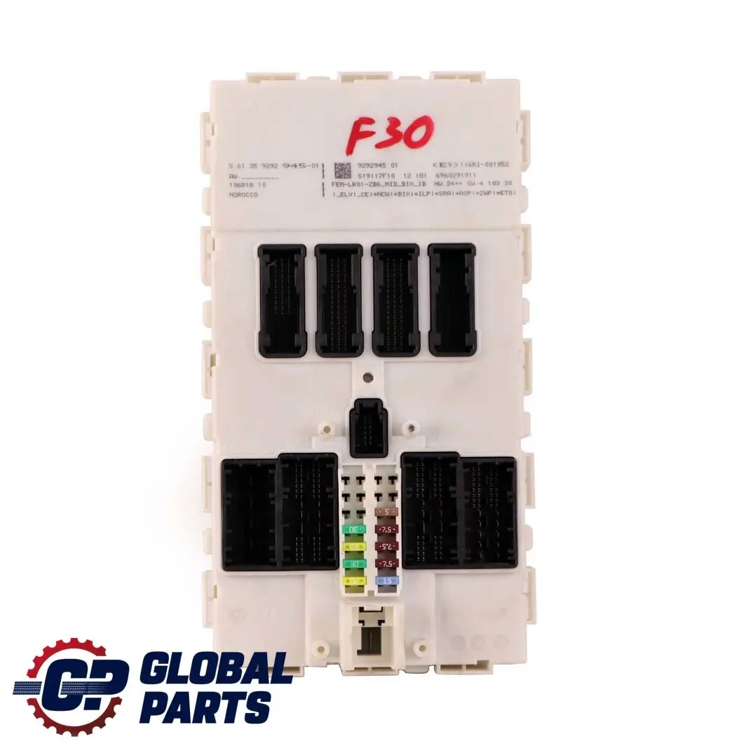 Module De Commande FEM pour BMW F20 F21 F22 F30 F31 F32 F36 à propos du numéro de pièce 9292945 BMW F20 F21 F22 F30 F31 F32 F36 Module De Commande FEM - SKU 9292945 - Numéro de pièce 9292945