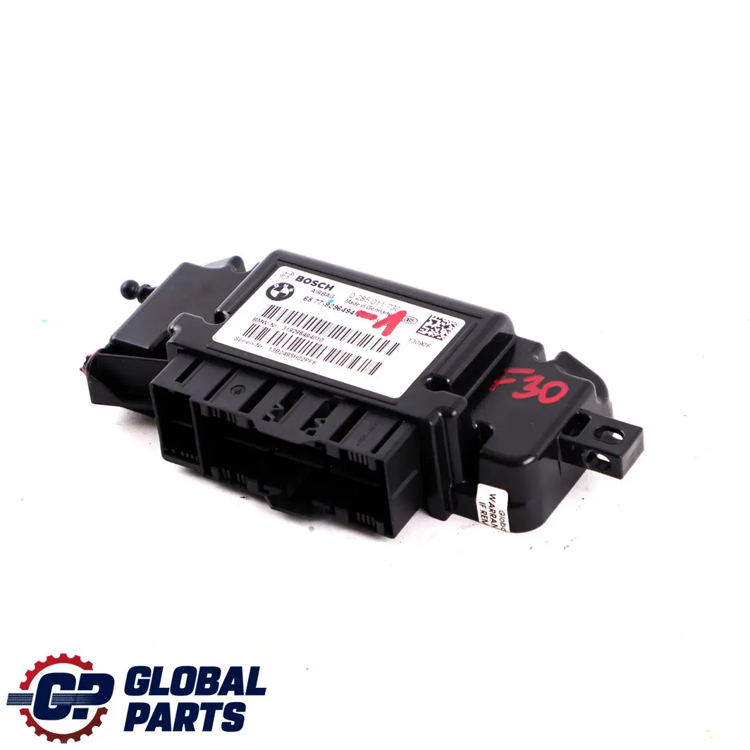 BMW F20 F21 F22 F30 F31 F32 Steuergerät Airbag Ecu - SKU 9296494-1 - Teilenummer 9296494