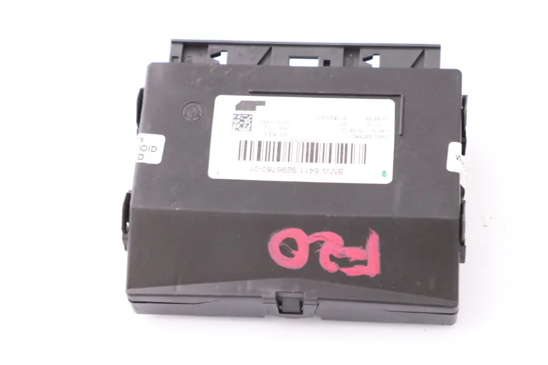 BMW F20 F21 F30 F31 Unidad de Control Módulo de Aire Acondicionado - SKU 9296780 - Número de pieza 9311849