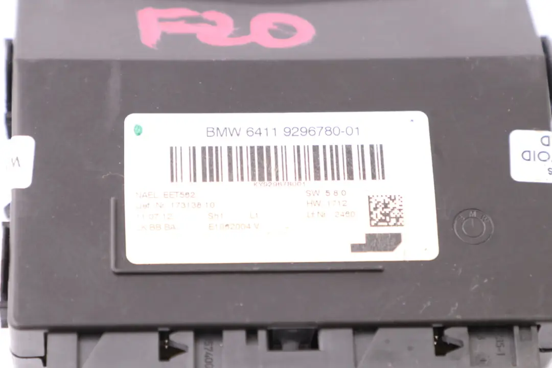 Unità Di Controllo Modulo Aria Condizionata per BMW F20 F21 F30 F31 con numero di parte 9311849 BMW F20 F21 F30 F31 Unità Di Controllo Modulo Aria Condizionata - SKU 9296780 - Numero di parte 9311849