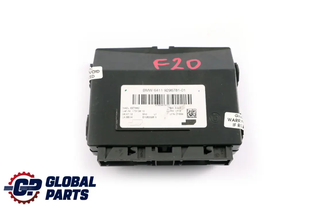 BMW F20 F21 F30 F31 Control Unit Air Conditioning A/C Module - SKU 9296781 - Part number 9311850