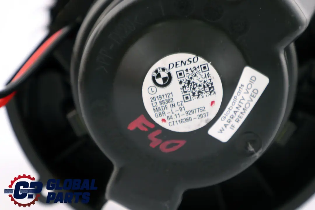 BMW F40 Heater Air Conditioning Blower Fan Motor Unit High - SKU 9297752 - Part number 9297752