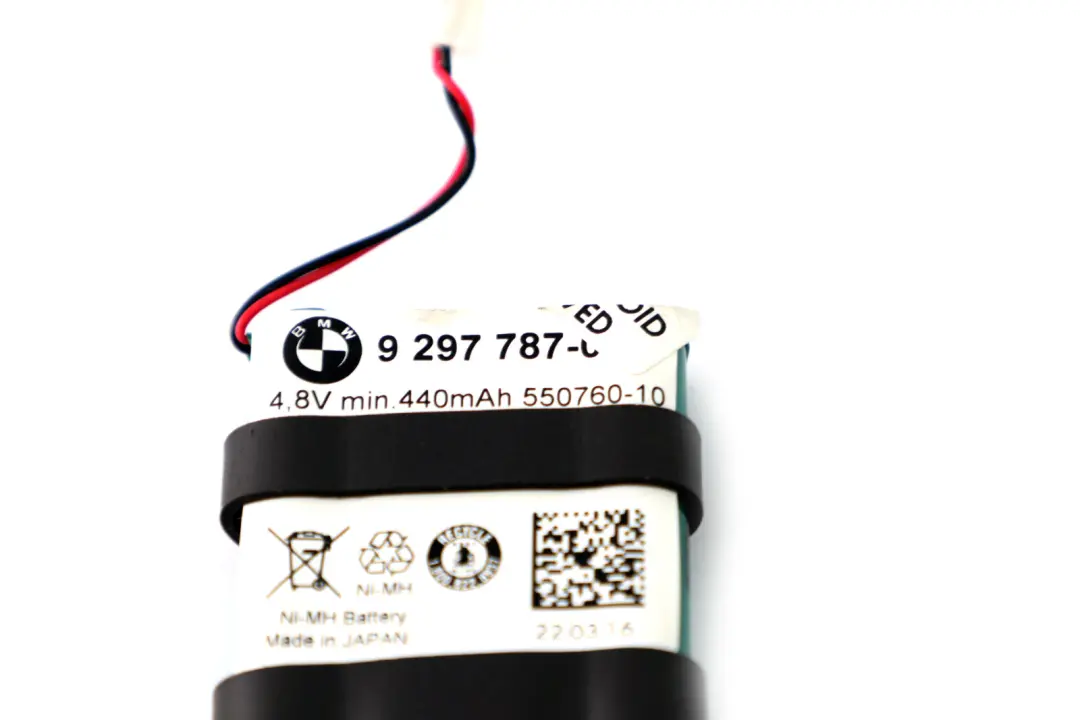 BMW F10 F20 F30 Battery For Telematics Control Unit Module - SKU 9297787 - Part number 9297787