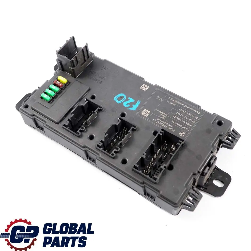 BMW 1 3 4 Series F20 F21 F30 F31 F32 Body Control Unit Module REM - SKU 9298961 - Part number 9298961