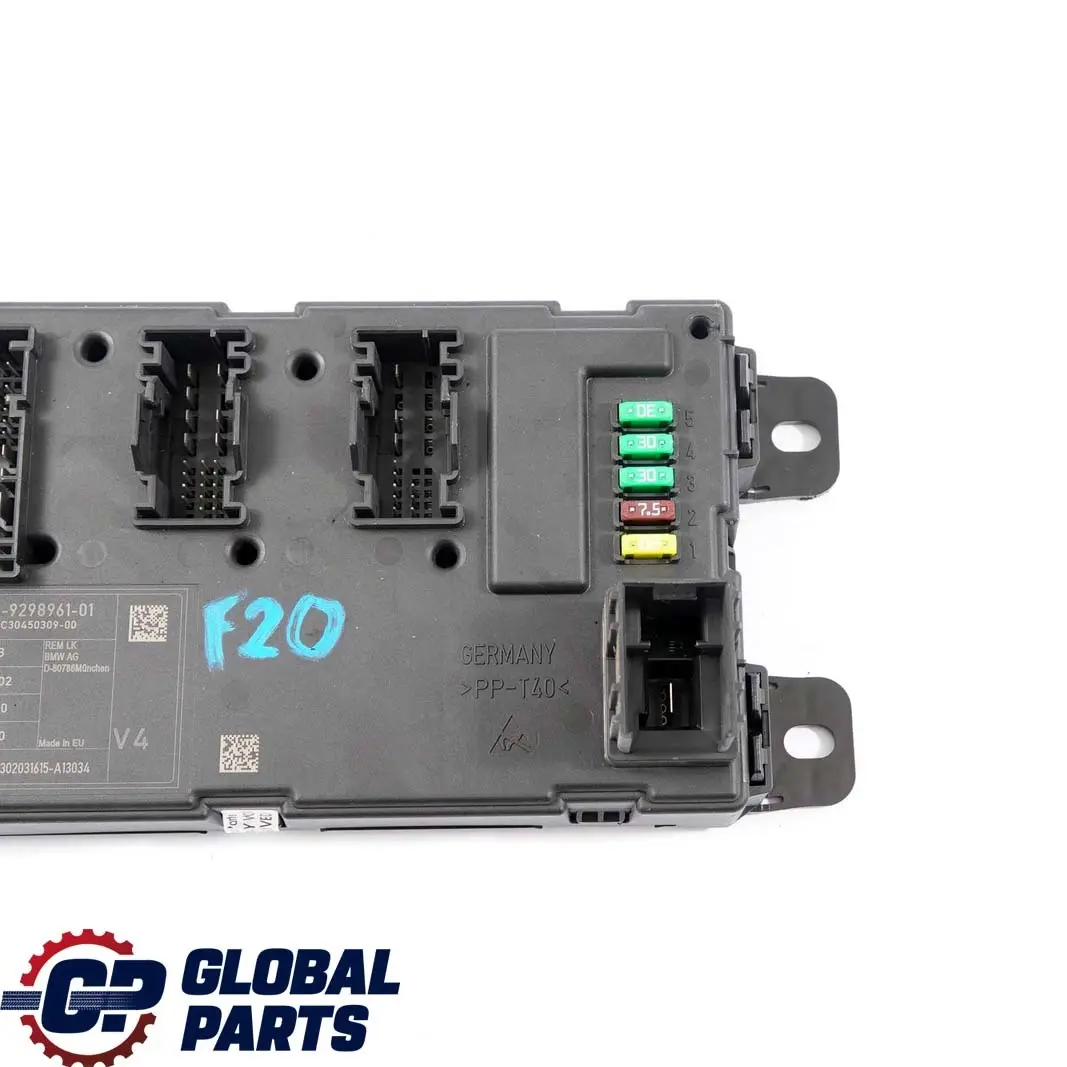 BMW 1 3 4 Series F20 F21 F30 F31 F32 Body Control Unit Module REM - SKU 9298961 - Part number 9298961