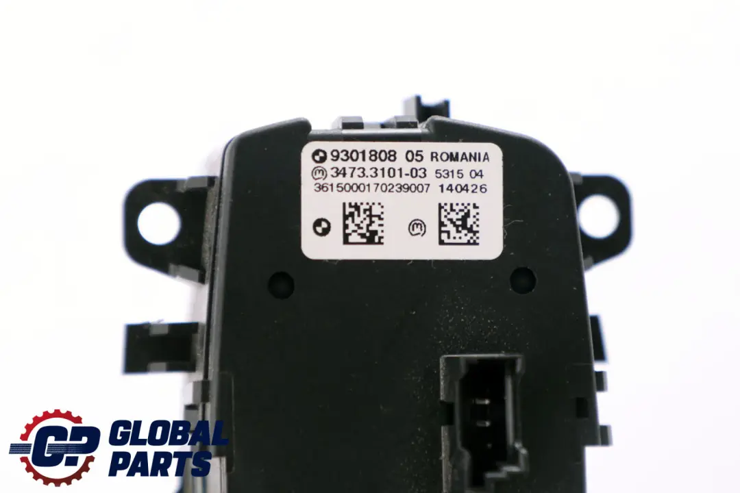 Headlight Switch Mini Cooper F55 F56 Light Control Element Unit to with Part number 9301808 Headlight Switch Mini Cooper F55 F56 Light Control Element Unit - SKU 9301808 - Part number 9301808