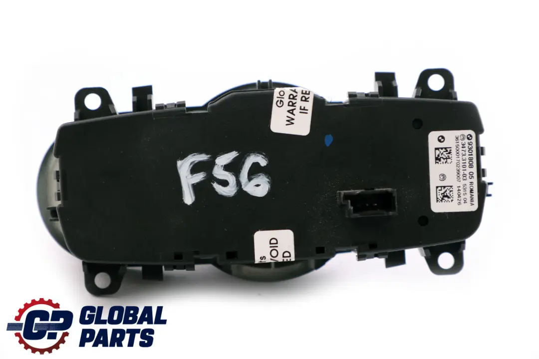Panel Włącznik Przełącznik Świateł do MINI F55 F56 o numerze 9301808 MINI F55 F56 Panel Włącznik Przełącznik Świateł - SKU 9301808 - Numer Części 9301808