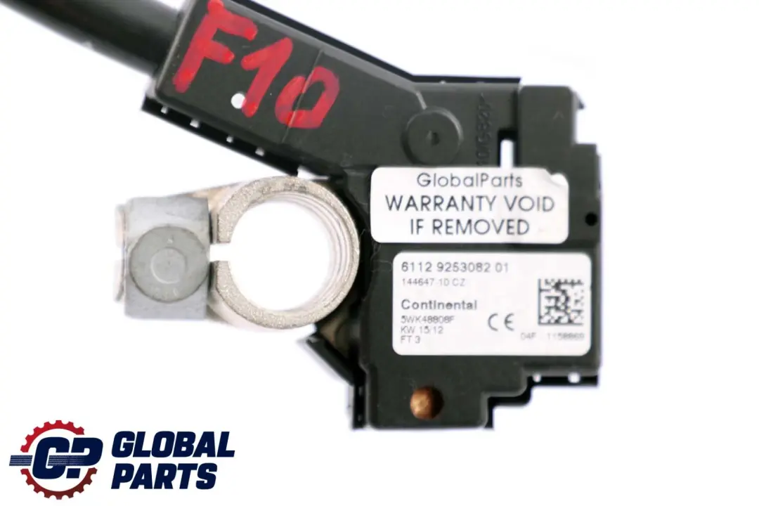 IBS Cavo negativo batteria 9253082 per BMW Serie 5 7 F01 F10 F11 LCI con numero di parte 9302358 BMW Serie 5 7 F01 F10 F11 LCI IBS Cavo negativo batteria 9253082 - SKU 9302358 - Numero di parte 9302358