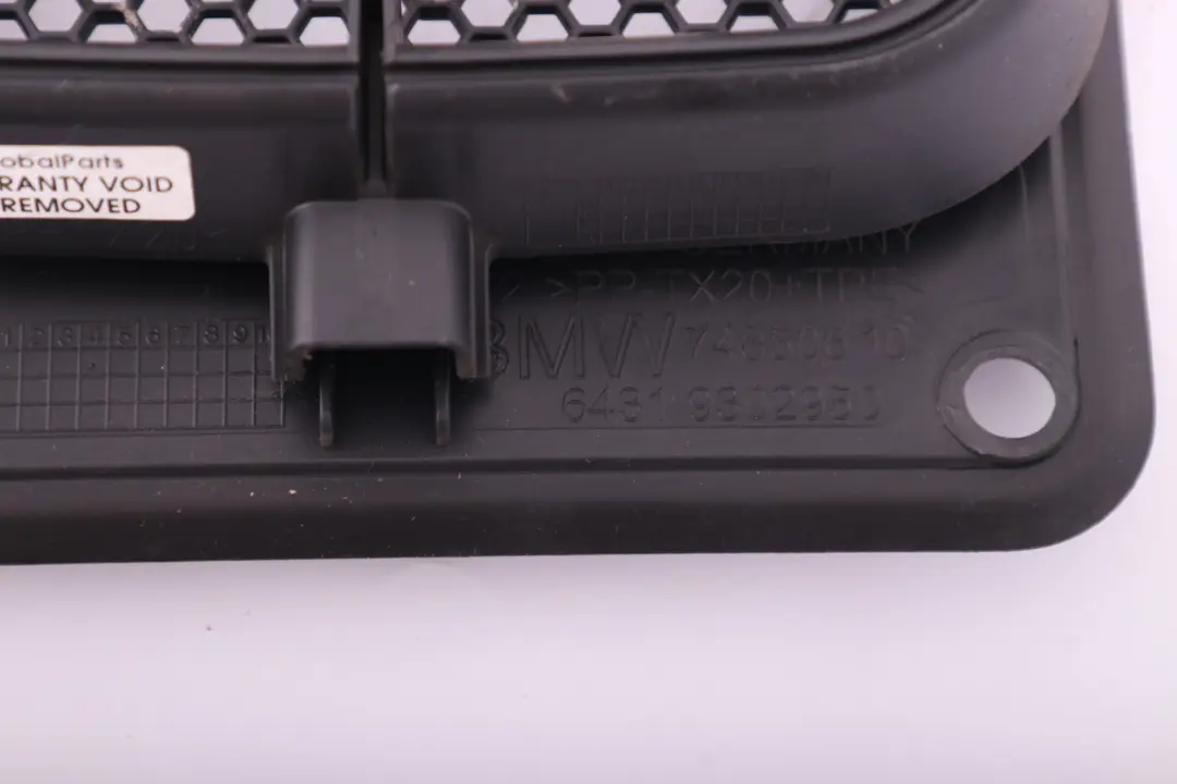 Mini F55 F56 F57 AussenluftfĂĽhrung Frischluftkanal Abdeckung - SKU 9302950 - Teilenummer 9302950