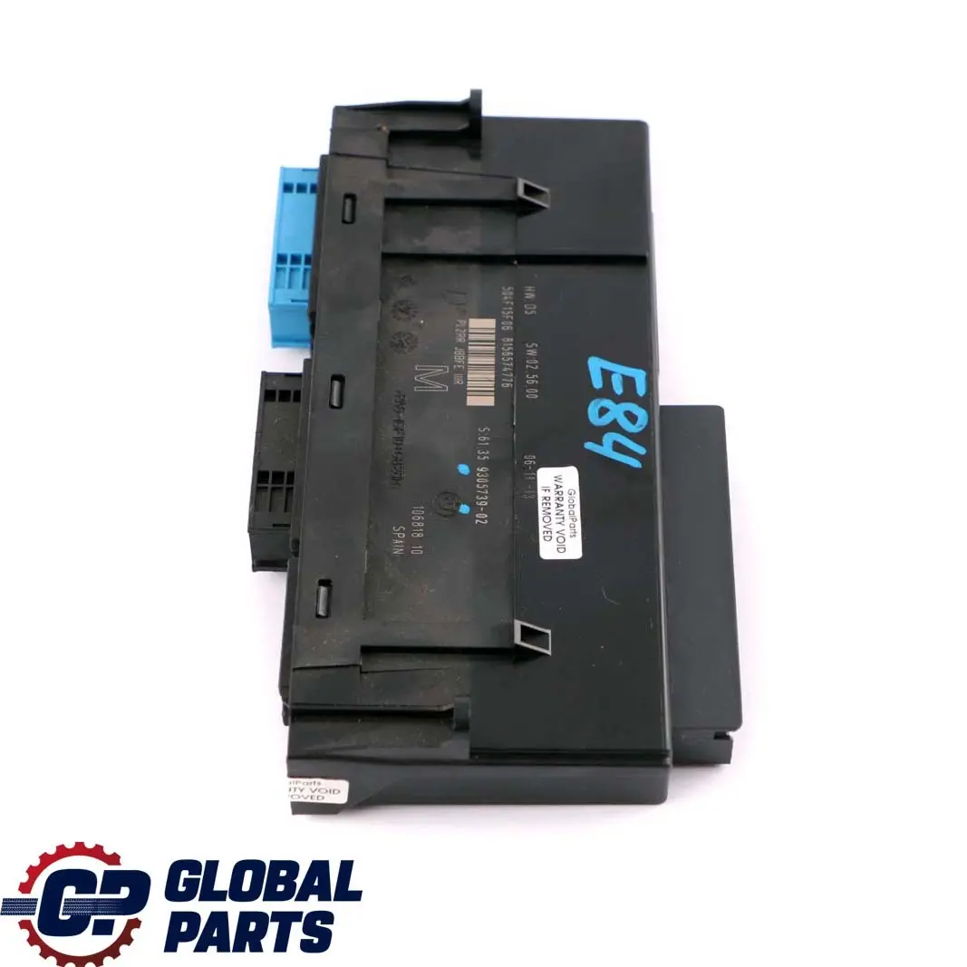 ECU Moduł Sterujący Nadwozia M PL2RR JBBFE BMW E84 - SKU 9305739 - Numer Części 9305739