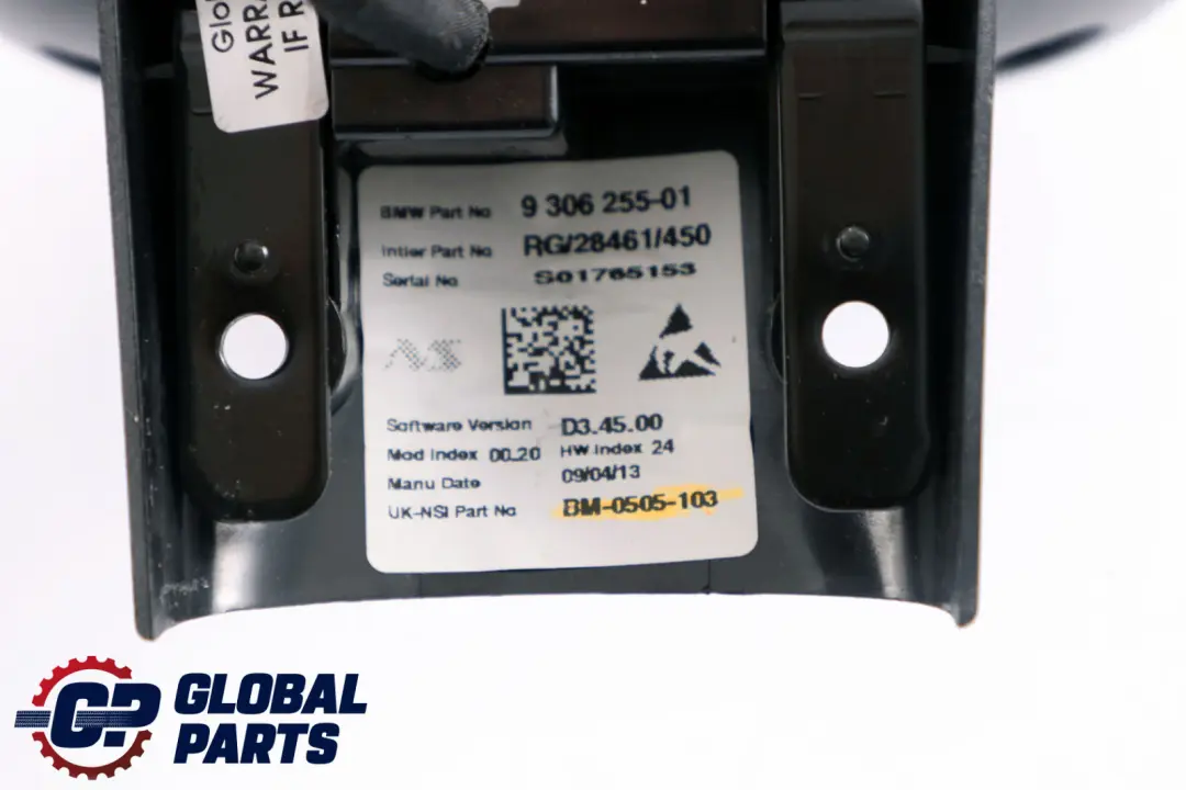 Drehzahlmesser Lenksäule Schwarz für BMW Mini Cooper One R56 R57 R59 R60 mit Teilenummer 9160219 BMW Mini Cooper One R56 R57 R59 R60 Drehzahlmesser Lenksäule Schwarz - SKU 9306255 - Teilenummer 9160219