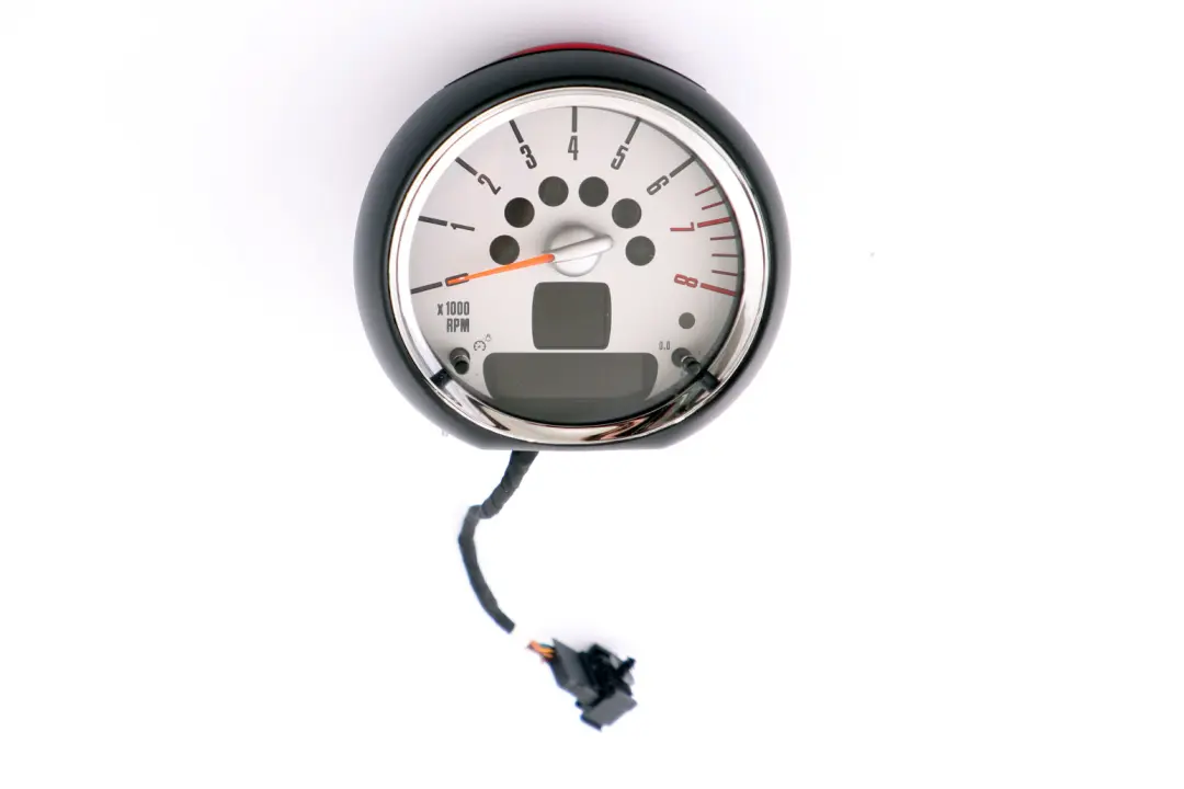 Tachometre Jauge Compte-tours Chrome pour Mini Cooper R56 R57 R58 à propos du numéro de pièce 9275564 Mini Cooper R56 R57 R58 Tachometre Jauge Compte-tours Chrome - SKU 9306260 - Numéro de pièce 9275564