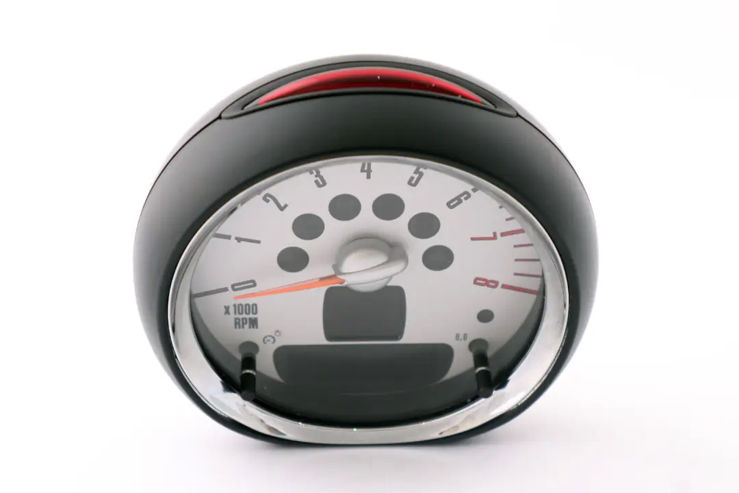 Tacometro Cuentarrevoluciones Cromo para Mini Cooper R56 R57 R58 con número de pieza 9275564 Mini Cooper R56 R57 R58 Tacometro Cuentarrevoluciones Cromo - SKU 9306260 - Número de pieza 9275564