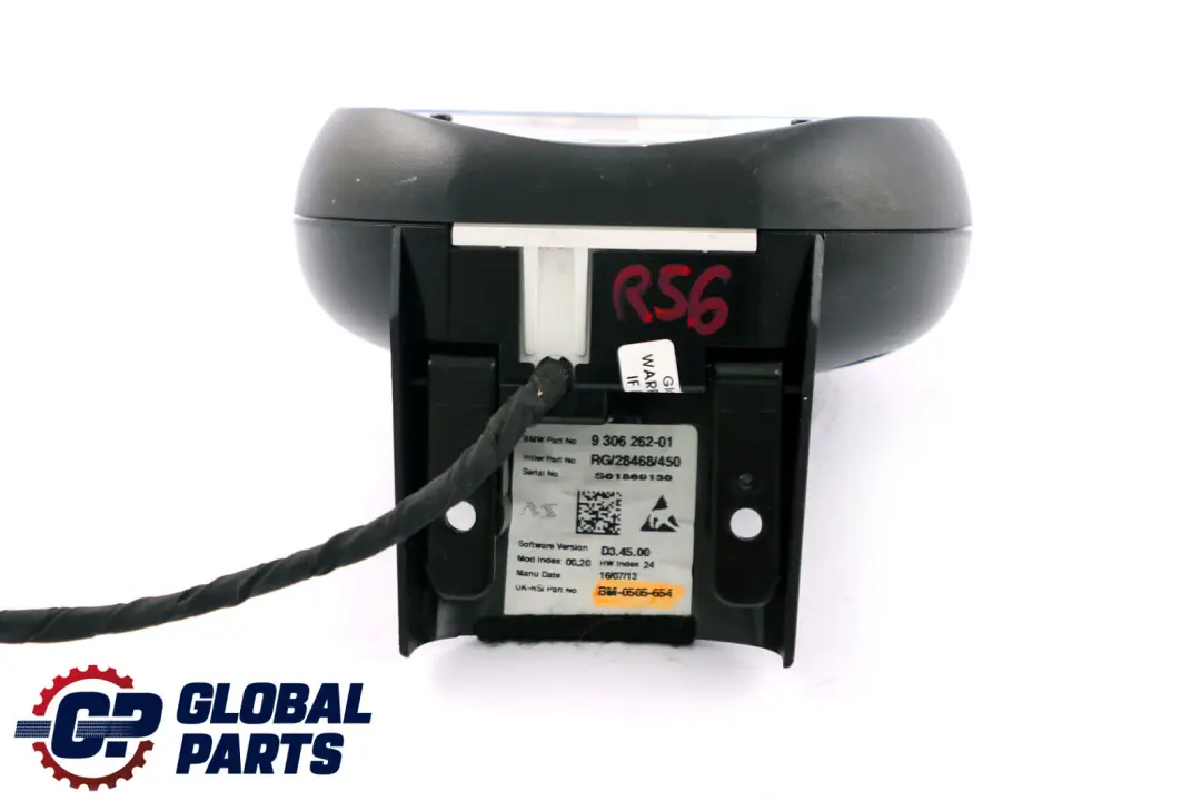 Tachometer Drehzahlmesser Zähler Chrom für Mini Cooper D R56 R57 mit Teilenummer 9325823 Mini Cooper D R56 R57 Tachometer Drehzahlmesser Zähler Chrom - SKU 9306262 - Teilenummer 9325823