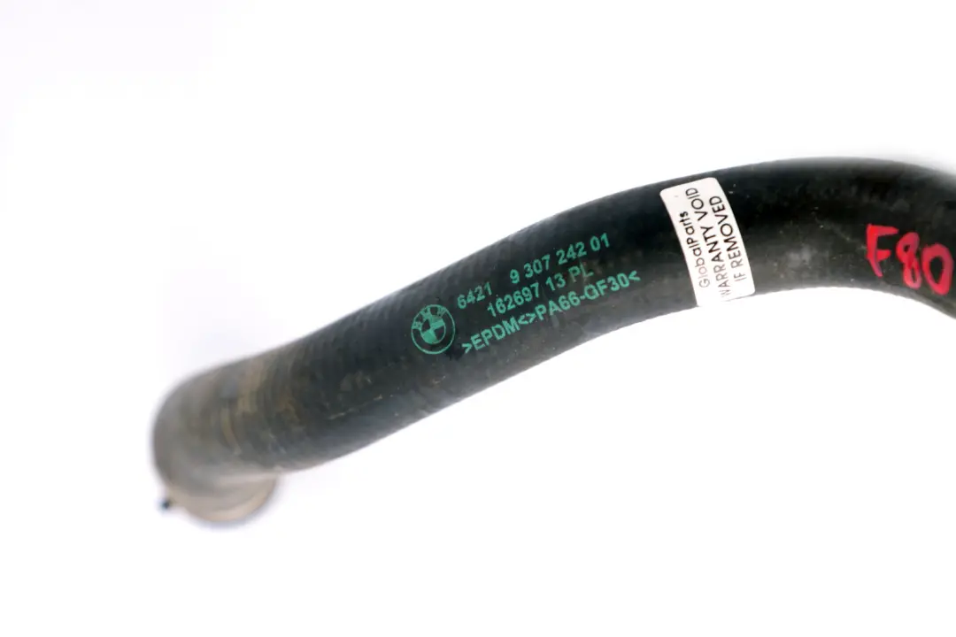 Tuyau de Retour de Radiateur et de Moteur pour BMW 3 4 F80 M3 F82 E83 M4 à propos du numéro de pièce 9307242 BMW 3 4 F80 M3 F82 E83 M4 Tuyau de Retour de Radiateur et de Moteur - SKU 9307242 - Numéro de pièce 9307242