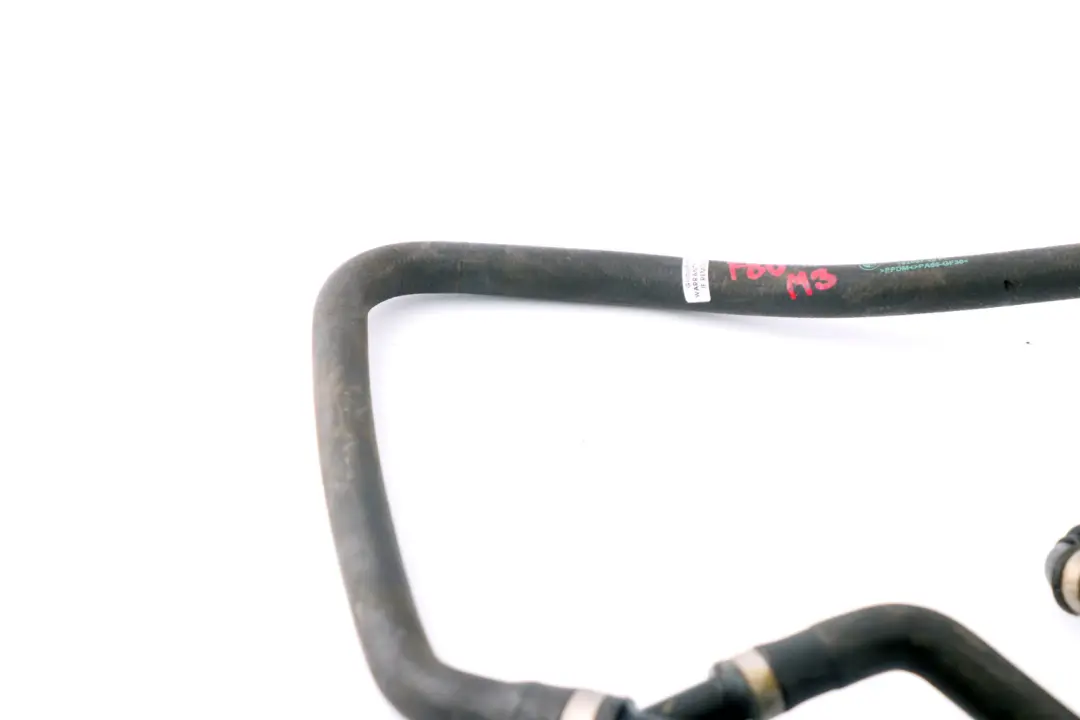 Hose Pipe Radiator Engine Return to BMW 2 3 4 Series F80 F82 F83 with Part number 9307243 BMW 2 3 4 Series F80 F82 F83 Hose Pipe Radiator Engine Return - SKU 9307243 - Part number 9307243