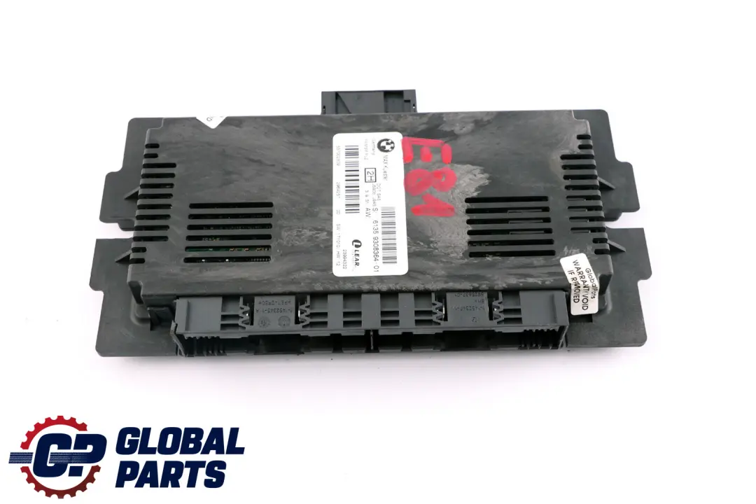 BMW E81 Footwell ECU Light Control Module MAX Kuester FRM3R PL2 - SKU 9308364 - Part number 9308364