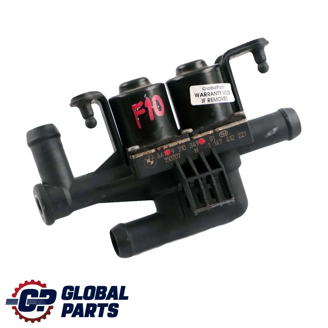 Heater Coolant Water Control Valve to BMW F01 F02 F10 F11 F12 with Part number 9310349 BMW F01 F02 F10 F11 F12 Heater Coolant Water Control Valve - SKU 9310349 - Part number 9310349