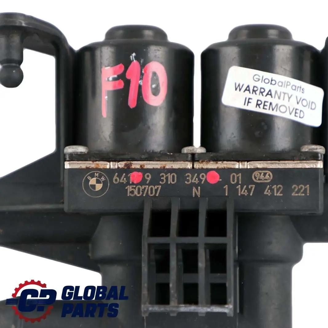 Heater Coolant Water Control Valve to BMW F01 F02 F10 F11 F12 with Part number 9310349 BMW F01 F02 F10 F11 F12 Heater Coolant Water Control Valve - SKU 9310349 - Part number 9310349