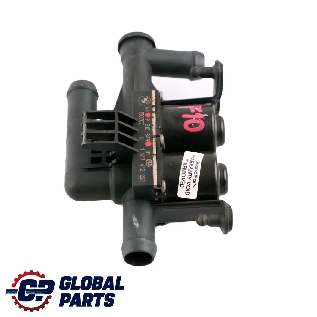 BMW F01 F02 F10 F11 F12 Chauffage Contrôle de l'eau de refroidissement - SKU 9310349 - Numéro de pièce 9310349