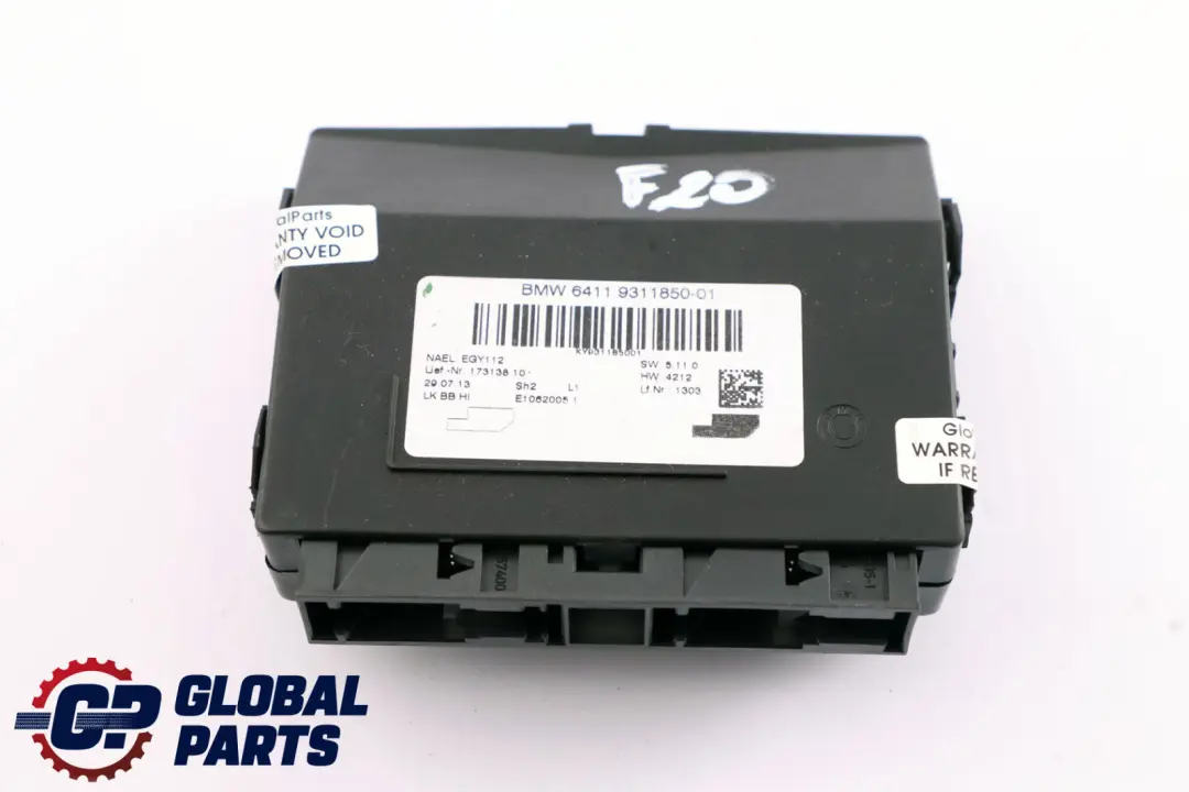 Appareil de Commande Climat pour BMW F20 F21 F30 F31 à propos du numéro de pièce 9311850 BMW F20 F21 F30 F31 Appareil de Commande Climat - SKU 9311850 - Numéro de pièce 9311850